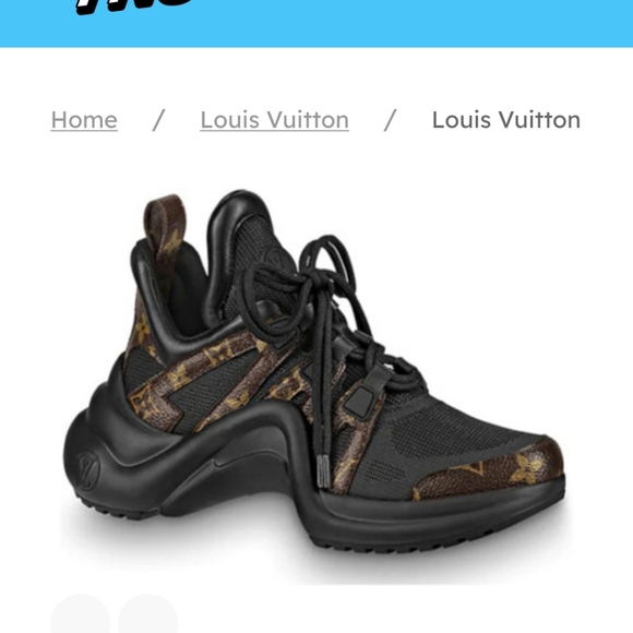 Louis Vuitton Louis Vuitton LV Arclight Line 18 Years Mesh x Leather Sneakers - Picture 3 of 3